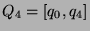 $ Q_4 = [q_0,q_4]$