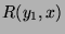 $ R(y_1,x)$