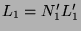 $ L_1 = N_1'L_1'$