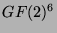 $ GF(2)^6$